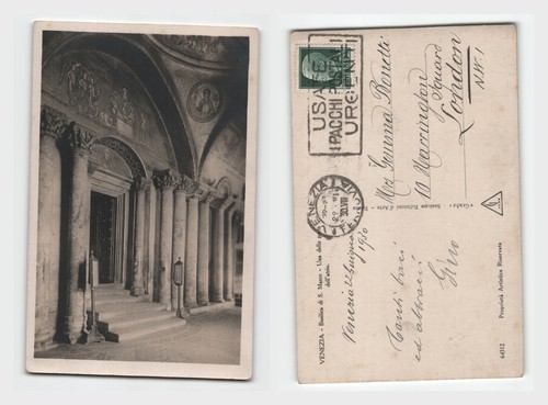 Vintage postcard venice - venice, st